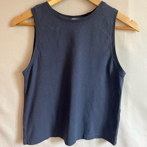 Zara Dark blue Tank Top